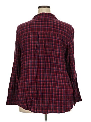 Halogen Long Sleeve Button-Down Shirt (view 2)