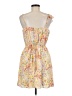 A. Byer 100% Polyester Yellow Cocktail Dress Size M - photo 2