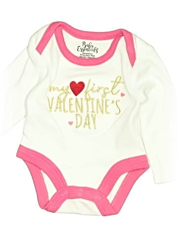 Baby Essentials Long Sleeve Onesie (view 1)