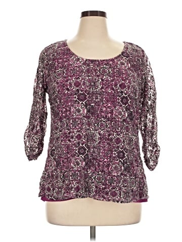 Kim Rogers 3/4 Sleeve Blouse (view 1)