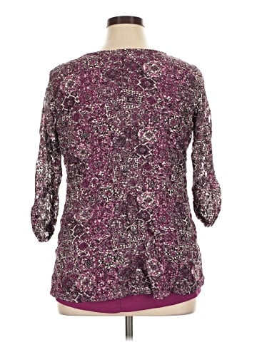 Kim Rogers 3/4 Sleeve Blouse (view 2)