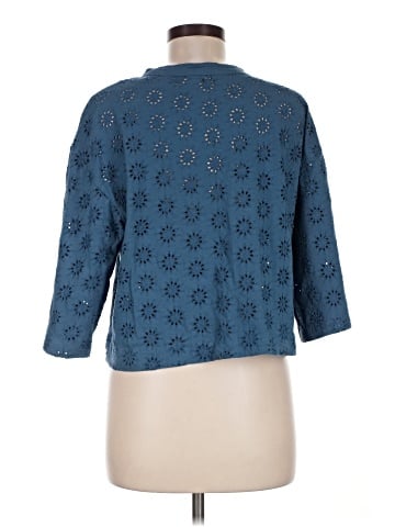 Madewell 3/4 Sleeve Top (view 2)