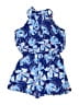 Sequin Hearts Blue Romper Size M (kids) - photo 2