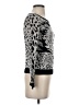 INC International Concepts 100% Rayon Animal Print Silver Pullover Sweater Size S - photo 4
