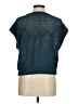Halogen 100% Cotton Teal Sweater Vest Size M - photo 2