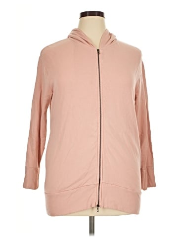 Majestic Filatures Zip Up Hoodie (view 1)