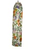 AFRM Floral Purple Casual Pants Size S - photo 5