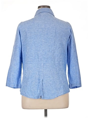 Appraisal 3/4 Sleeve Button-Down Shirt (view 2)
