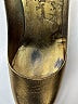 Gucci Metallic Gold Heels Size 7 - photo 3