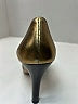 Gucci Metallic Gold Heels Size 7 - photo 4