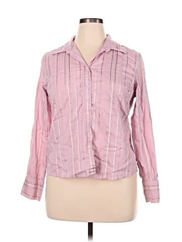 IZOD Long Sleeve Blouse (view 1)