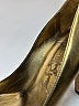 Gucci Metallic Gold Heels Size 7 - photo 7