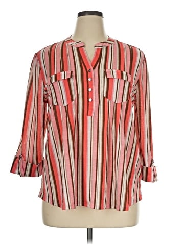 Cocomo 3/4 Sleeve Button-Down Shirt (view 1)