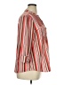 Cocomo Stripes Red 3/4 Sleeve Button-Down Shirt Size XL - photo 4
