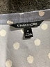 41Hawthorn Polka Dots Gray Short Sleeve Blouse Size 2X - photo 7