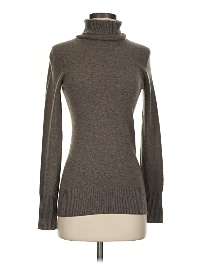 Pre-owned Hayden Turtleneck Sweater In Gray