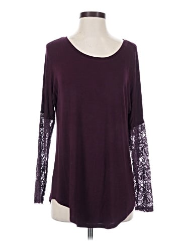 Bordeaux 3/4 Sleeve T-Shirt (view 1)