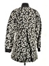 Thakoon Print Gray Jacket Size 2 - photo 2