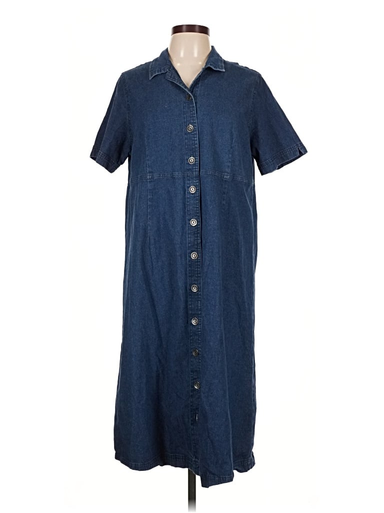 Pre-owned Blair Casual Dress In Blue