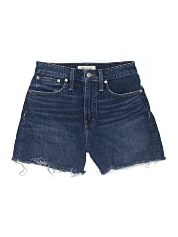 Madewell Curvy High-Rise Denim Shorts in Canterdale Wash (view 1)