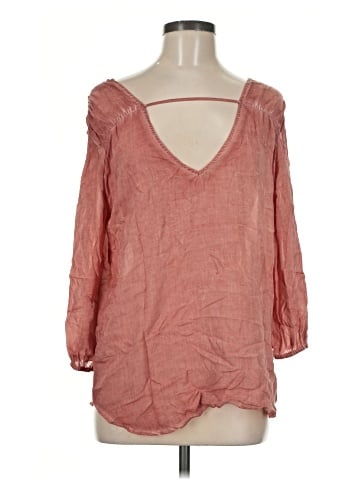 Young Fabulous & Broke 3/4 Sleeve Blouse (view 1)