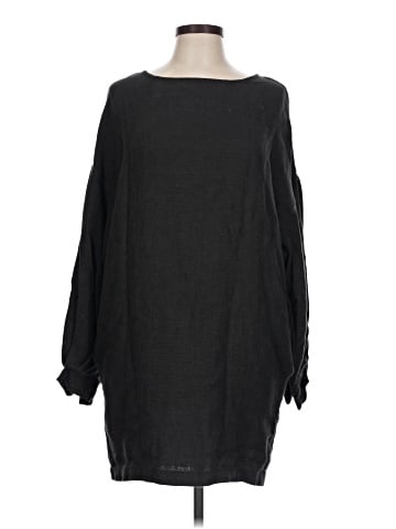 Black Crane Casual Dress