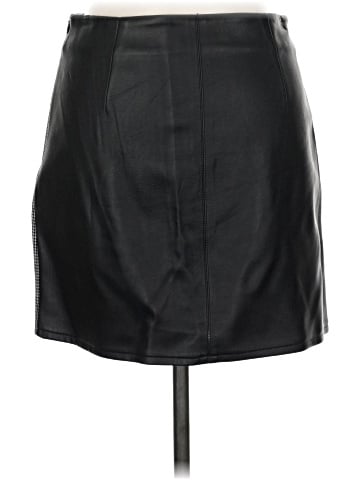 MNG Faux Leather Skirt (view 2)