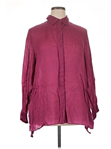 Lafayette 148 New York Long Sleeve Blouse (view 1)
