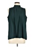 41Hawthorn 100% Polyester Teal Sleeveless Blouse Size M - photo 1