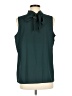41Hawthorn 100% Polyester Teal Sleeveless Blouse Size M - photo 2