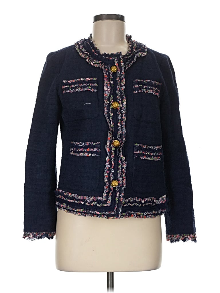 Pre-owned Jcrew Jacket In Blue