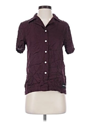 CALVIN KLEIN JEANS Short Sleeve Blouse (view 1)