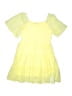 Art Class 100% Recycled Polyester Yellow Dress Size 8 - photo 1