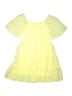 Art Class 100% Recycled Polyester Yellow Dress Size 8 - photo 2