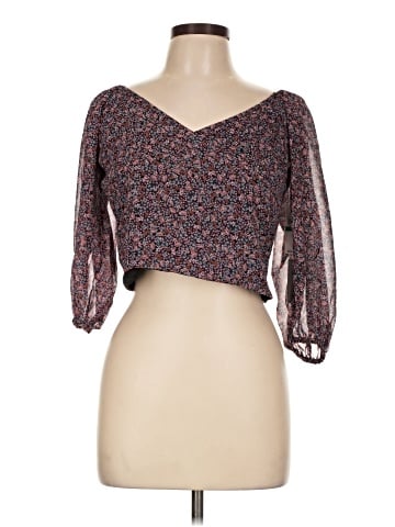 1.State 3/4 Sleeve Blouse (view 1)
