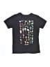 Minecraft Print Black Short Sleeve T-Shirt Size M (kids) - photo 1