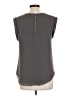 Naked Zebra 100% Polyester Gray Sleeveless Blouse Size L - photo 2