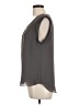 Naked Zebra 100% Polyester Gray Sleeveless Blouse Size L - photo 5