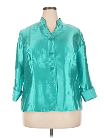 DressBarn 3/4 Sleeve Button-Down Shirt (view 1)