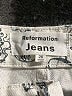 Reformation Jeans Print Silver Jeans Size 26 waist - photo 7