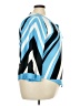 Ilu Ilu Blue 3/4 Sleeve Blouse Size 3X - photo 4