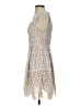 Francesca's 100% Polyester Silver Cocktail Dress Size XS - photo 5