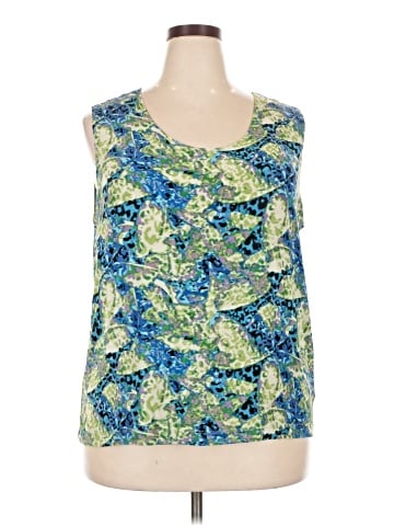 Travel Elements Sleeveless Blouse (view 1)