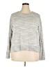 Eddie Bauer Metallic Gray Pullover Sweater Size XXL - photo 1
