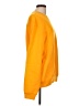 SOFFE Solid Orange Sweatshirt Size L - photo 4