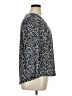 Vince Camuto Animal Print Silver 3/4 Sleeve Blouse Size XL - photo 4