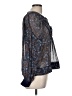 Dear John 100% Polyester Blue Long Sleeve Blouse Size M - photo 4