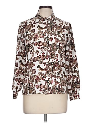 Notations Long Sleeve Blouse (view 1)