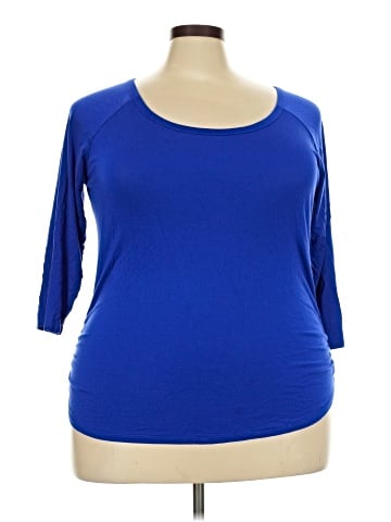 Paper Tee 3/4 Sleeve T-Shirt (view 1)
