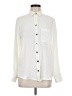 Cato 100% Polyester Color Block Ivory Long Sleeve Blouse Size M - photo 1